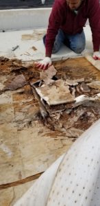 Removing Old Roof Membrane